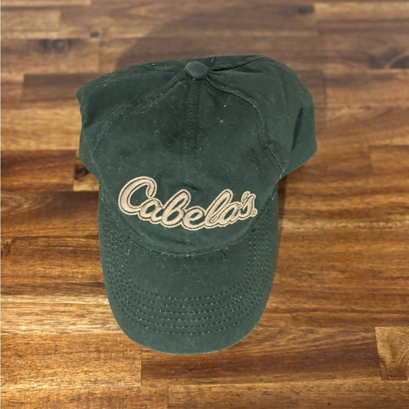 Cabela's Other - Cabela’s Green Embroidered Logo Baseball Hat Adjustable Size